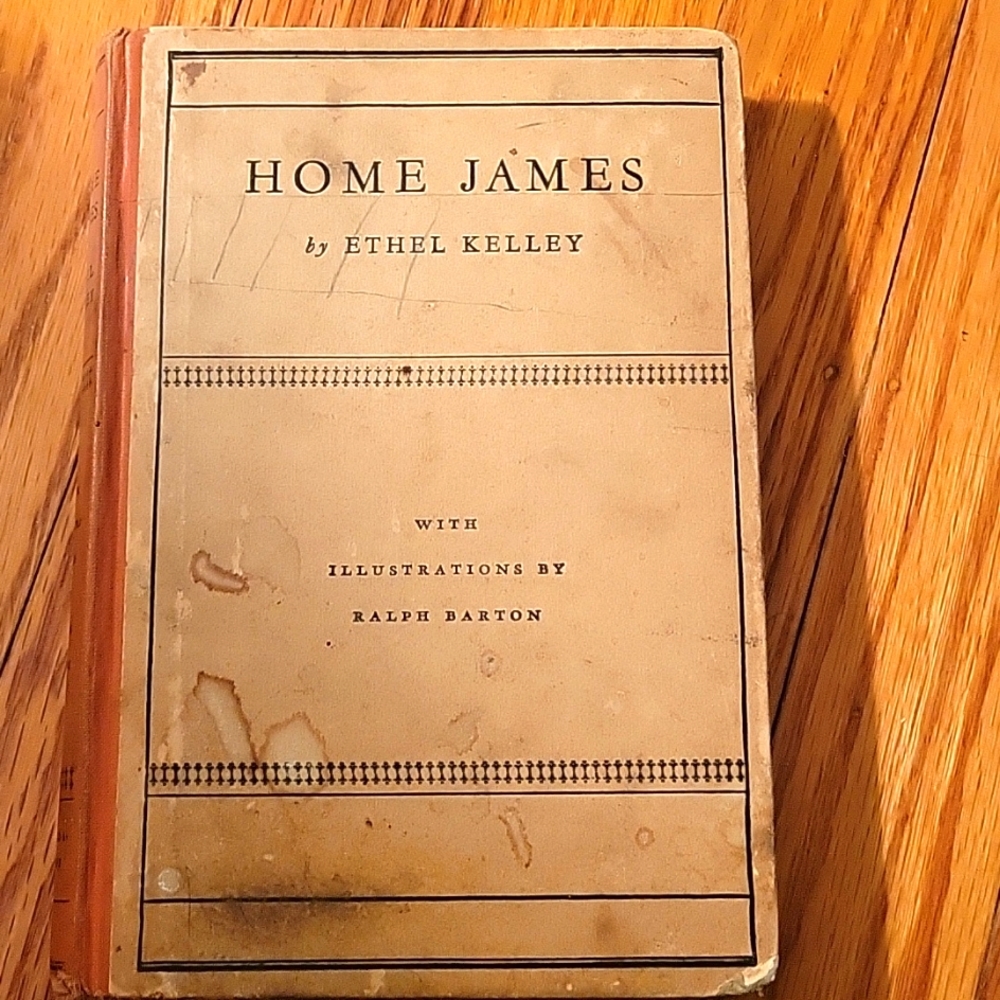 Rare Book Home James by Ethel Kelley 1927